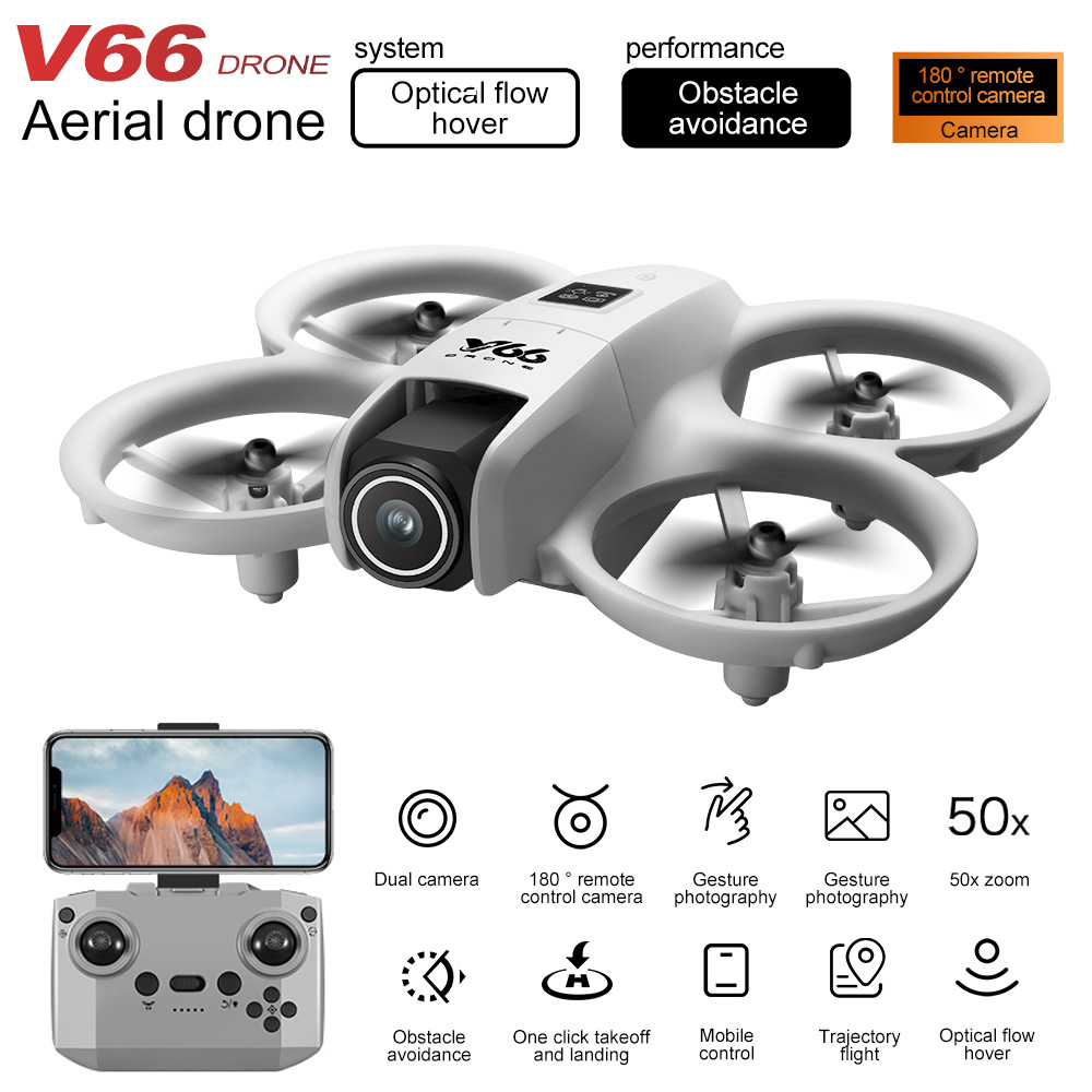 New V66 Mini Drone HD Camera 4 - Drone Multispectral บทวิจารณ์และราคา