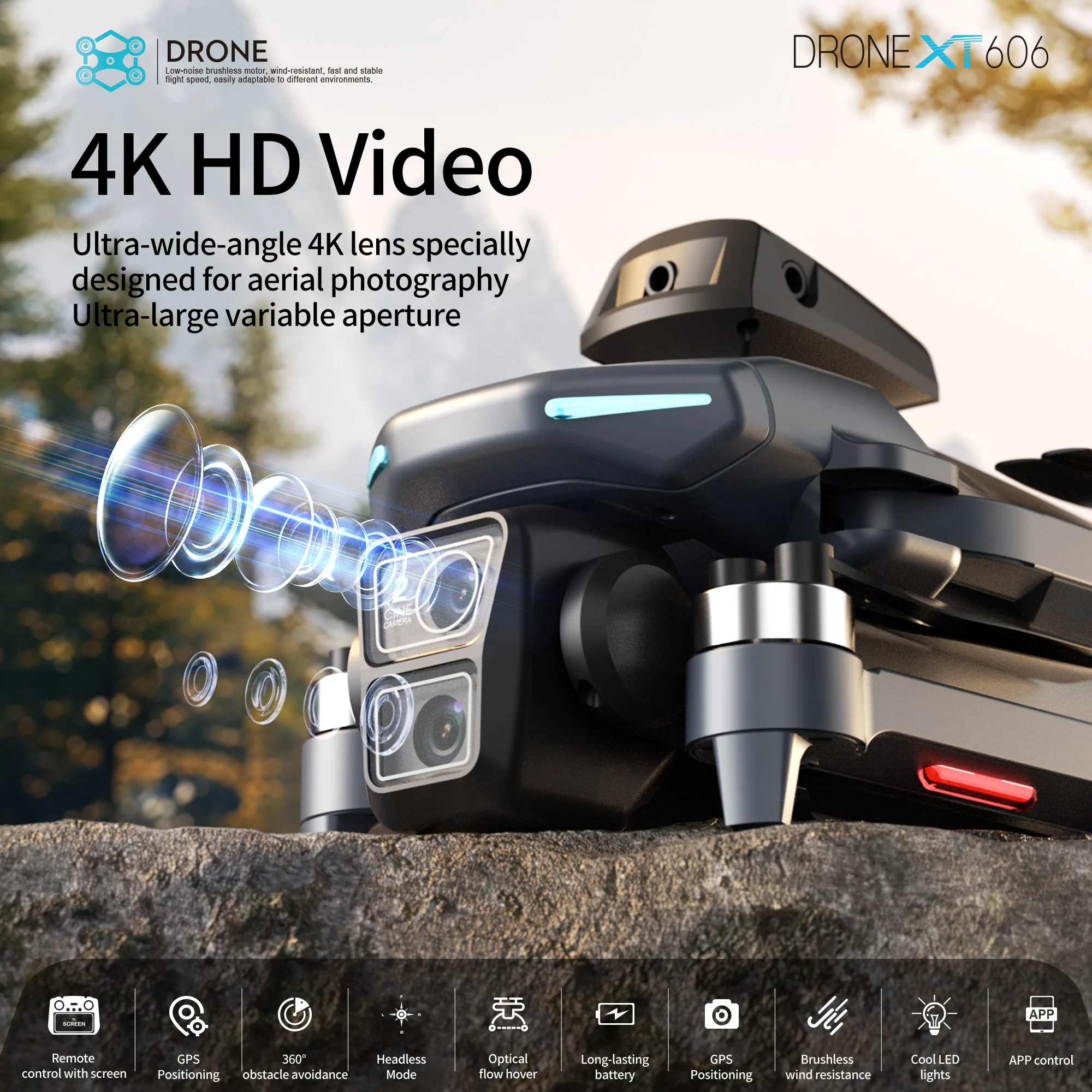 Lenovo XT606 Drone Professiona - Drone Multispectral บทวิจารณ์และราคา