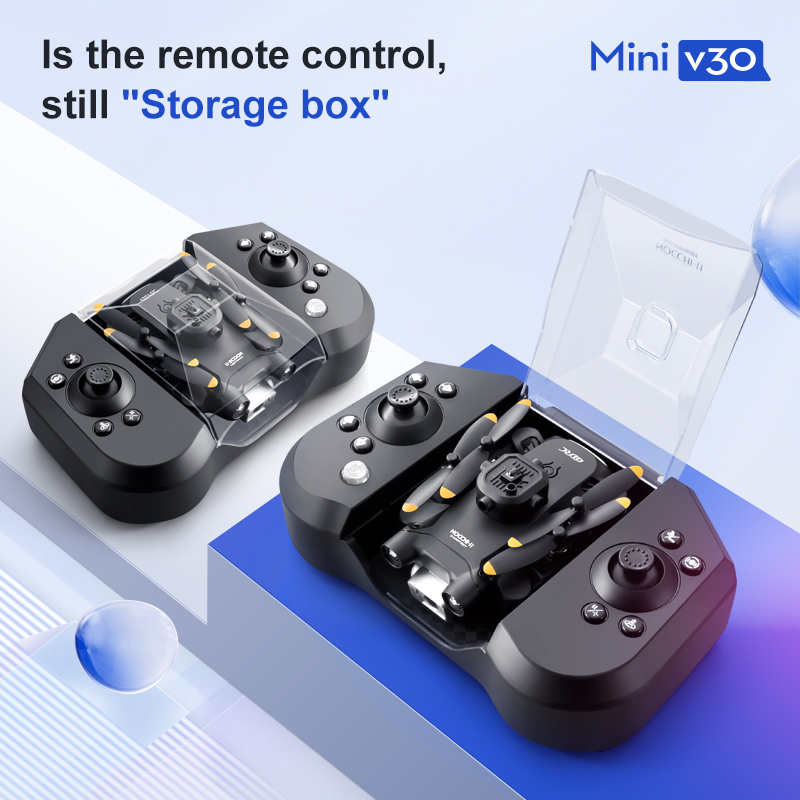 Mini V30 WiFi FPV Drone With 4 - Drone Aerial Photography บทวิจารณ์และราคา