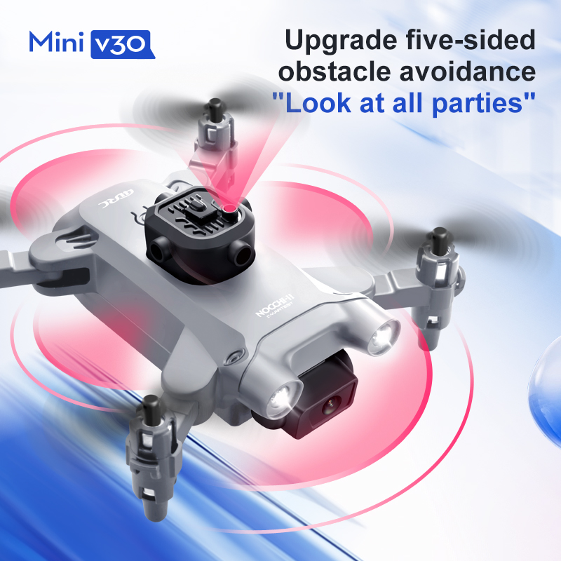 Mini V30 WiFi FPV Drone With 4 - Drone Aerial Photography บทวิจารณ์และราคา