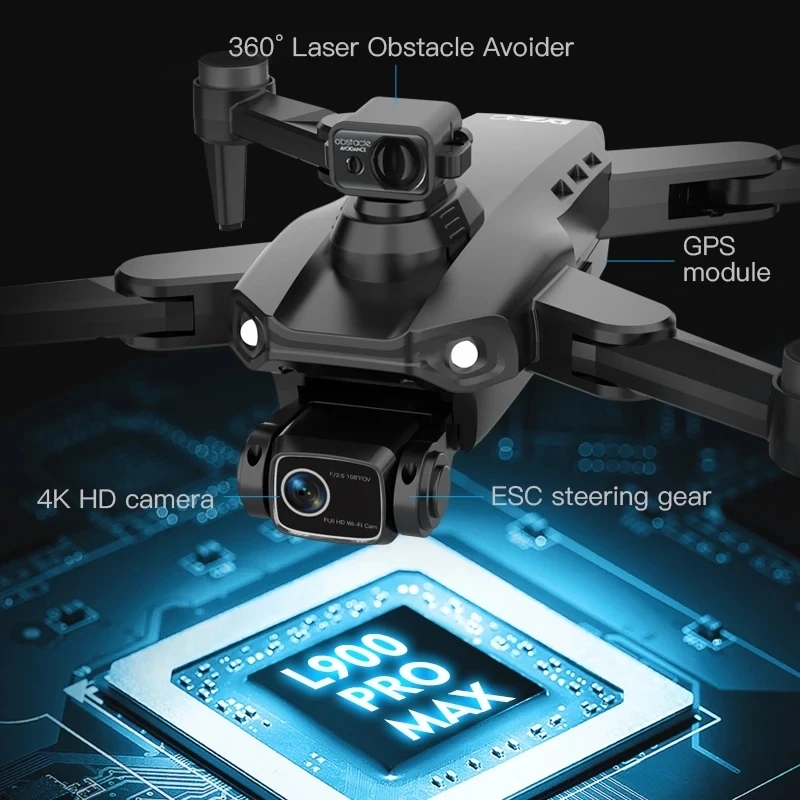 L900 Pro MAX GPS Drone 4K Prof - Drone Multispectral บทวิจารณ์และราคา