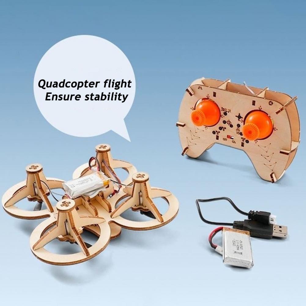 Rc Drone Toy Wooden Drone Puzz - Drone Aerial Photography บทวิจารณ์และราคา