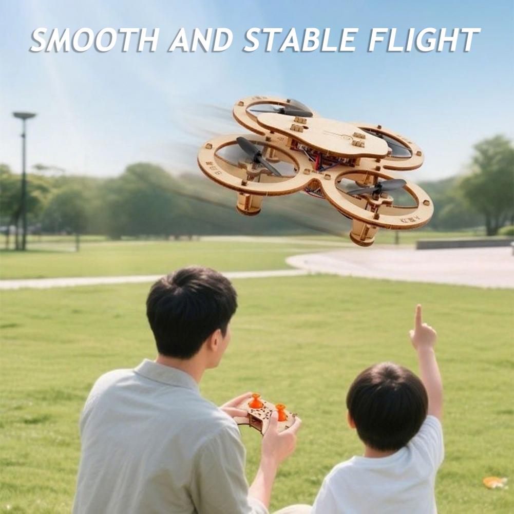Rc Drone Toy Wooden Drone Puzz - Drone Aerial Photography บทวิจารณ์และราคา