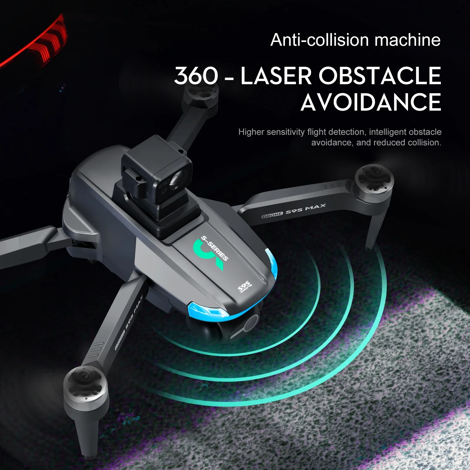 NEW S9S MAX MINI Drone 4K 2-Ax - Drone Mapping บทวิจารณ์และราคา