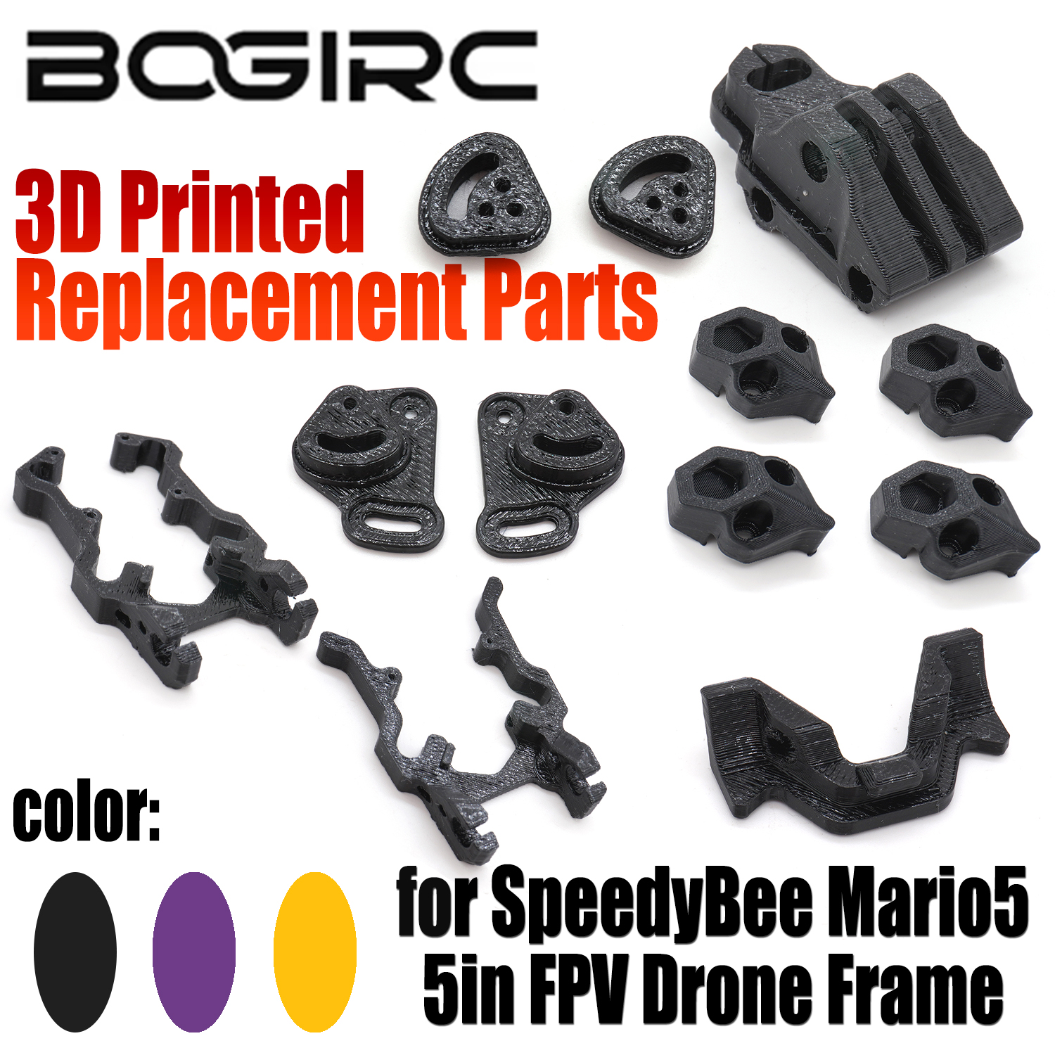 BOGIRC TPU Holder Fixed Bracke - Drone 3D Modeling บทวิจารณ์และราคา