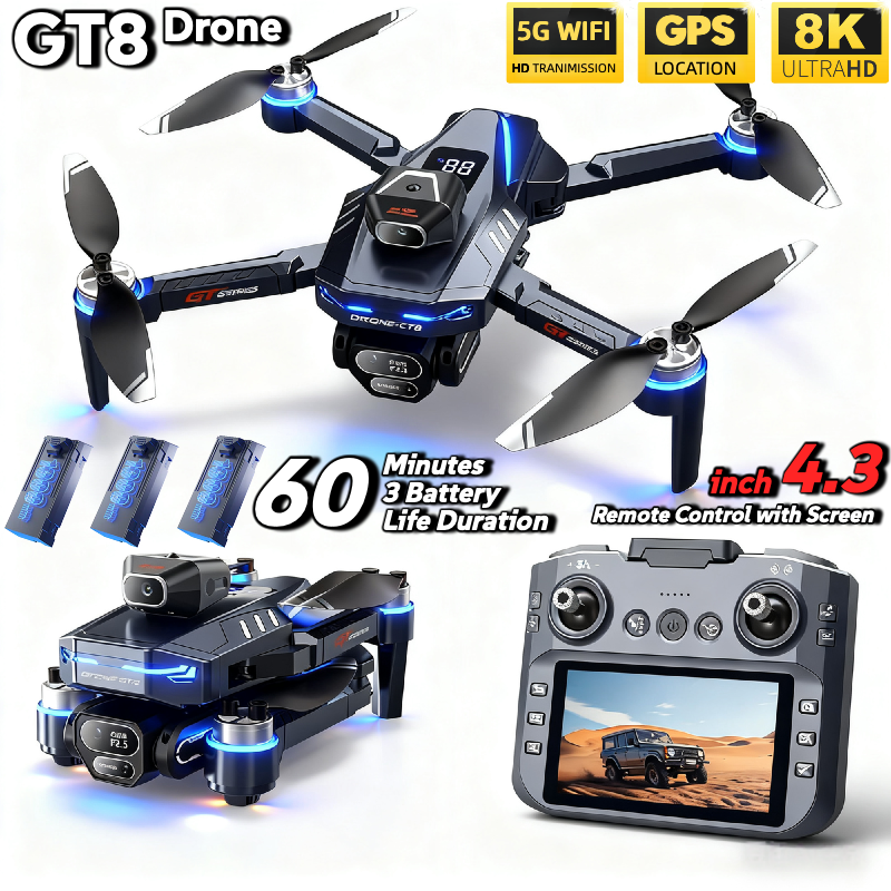 For Genuine GT8 Drone 4K Profe - Drone Multispectral บทวิจารณ์และราคา