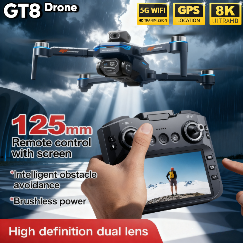 For Genuine GT8 Drone 4K Profe - Drone Multispectral บทวิจารณ์และราคา