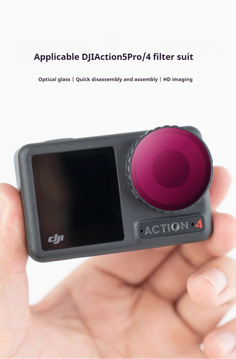 ND Filter for DJI Osmo Action4 - Drone Ndvi บทวิจารณ์และราคา