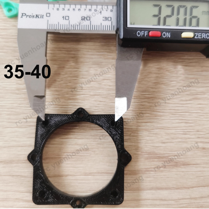 4PCS 3D Printed 4028 Cooling F - Drone 3D Modeling บทวิจารณ์และราคา