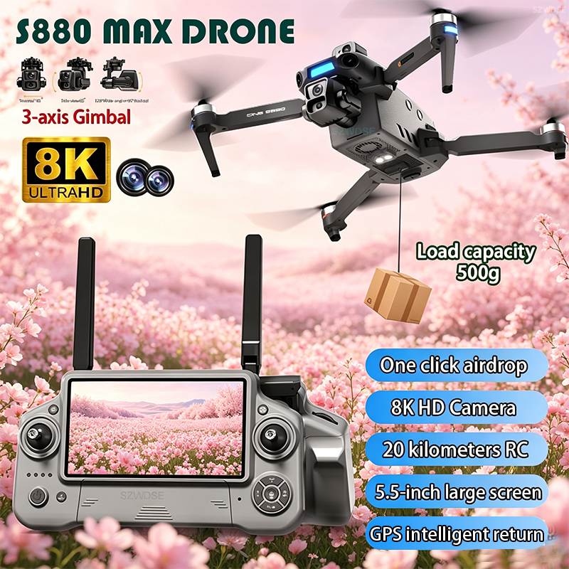 2026 New 8K Dual Camera Drone  - Drone Mapping บทวิจารณ์และราคา