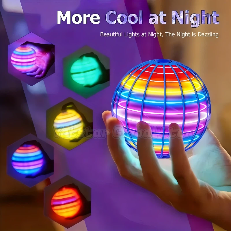LED Light Up Flying Orb Boomer - Drone Aerial Photography บทวิจารณ์และราคา