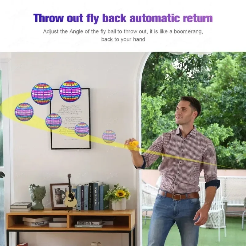 LED Light Up Flying Orb Boomer - Drone Aerial Photography บทวิจารณ์และราคา