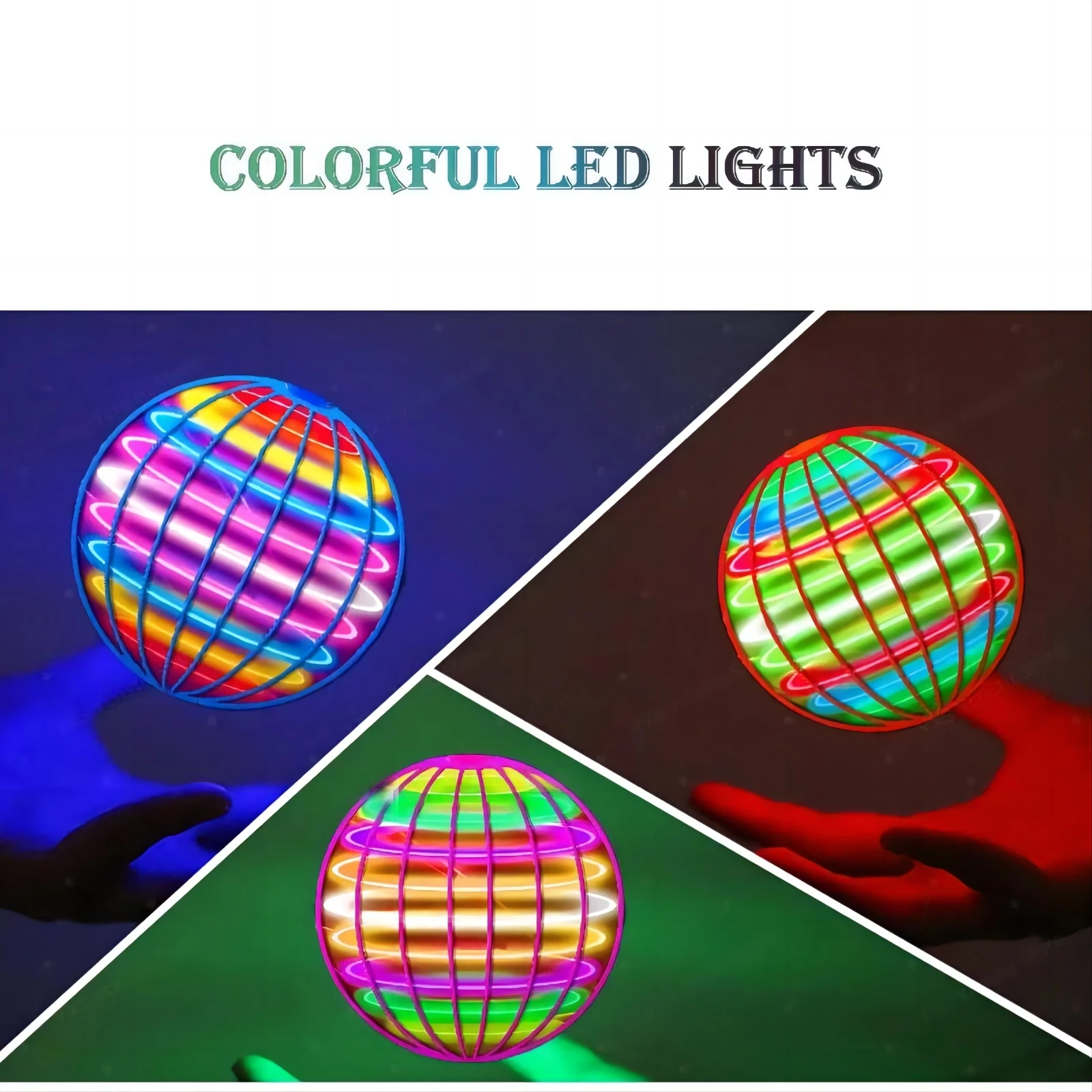 LED Light Up Flying Orb Boomer - Drone Aerial Photography บทวิจารณ์และราคา