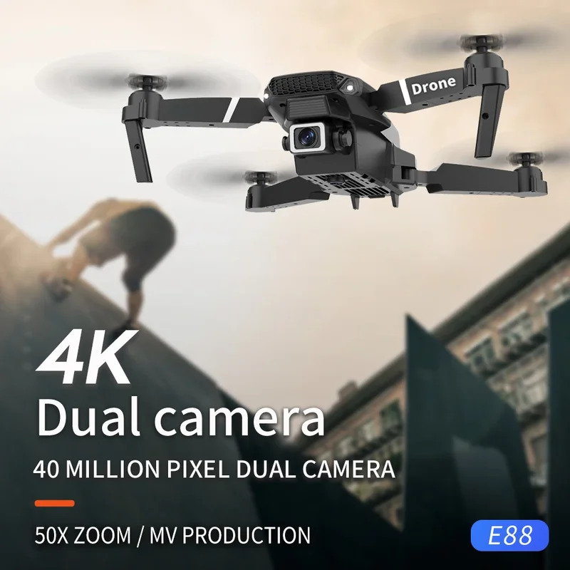 E88 ProIntelligent Folding Dro - Drone Aerial Photography บทวิจารณ์และราคา
