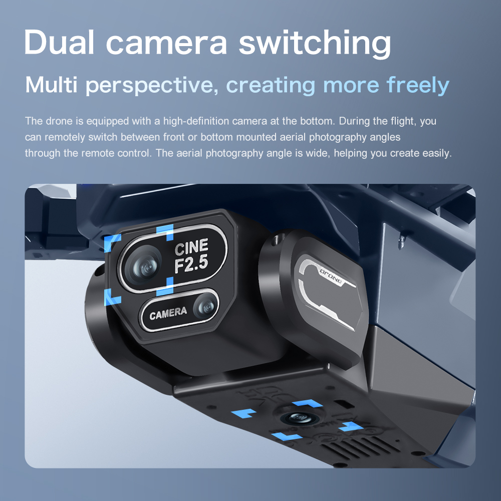 Lenovo GT8 drone 8K HD dual ca - Drone Photogrammetry บทวิจารณ์และราคา