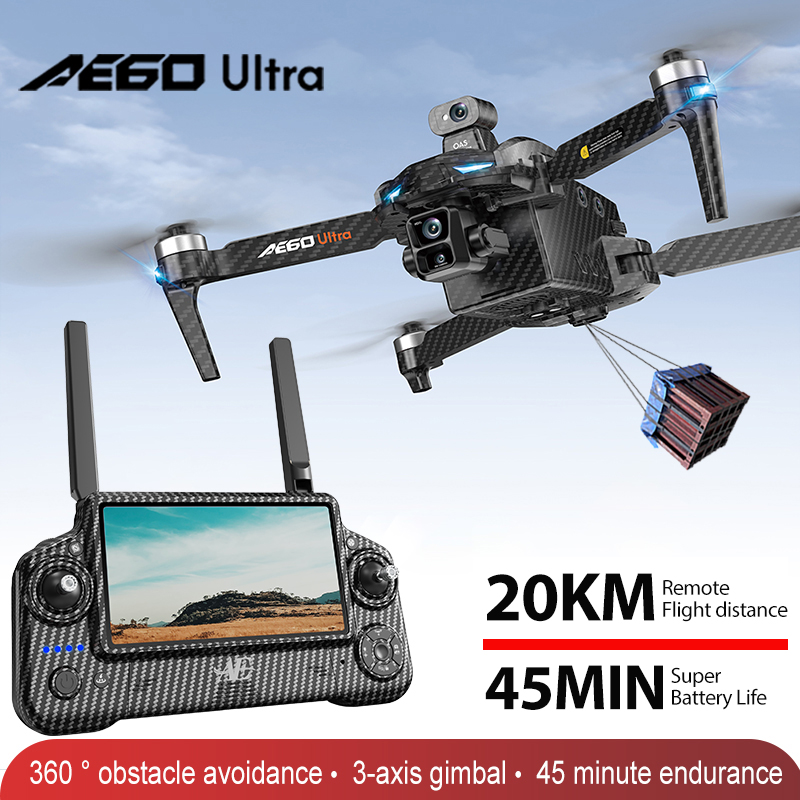 AE60 GPS Drone Professional 8K - Drone Multispectral บทวิจารณ์และราคา