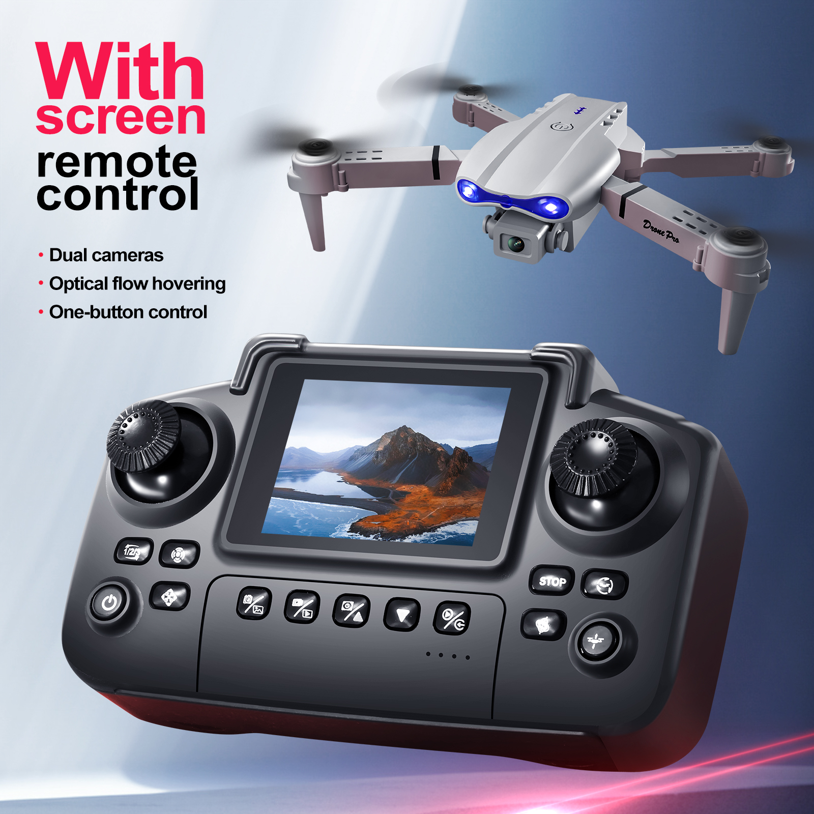 2025 New E88 E99 Upgraded Dron - Drone Aerial Photography บทวิจารณ์และราคา