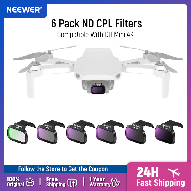 NEEWER 6 Pack ND CPL Filters F - Drone Ndvi บทวิจารณ์และราคา