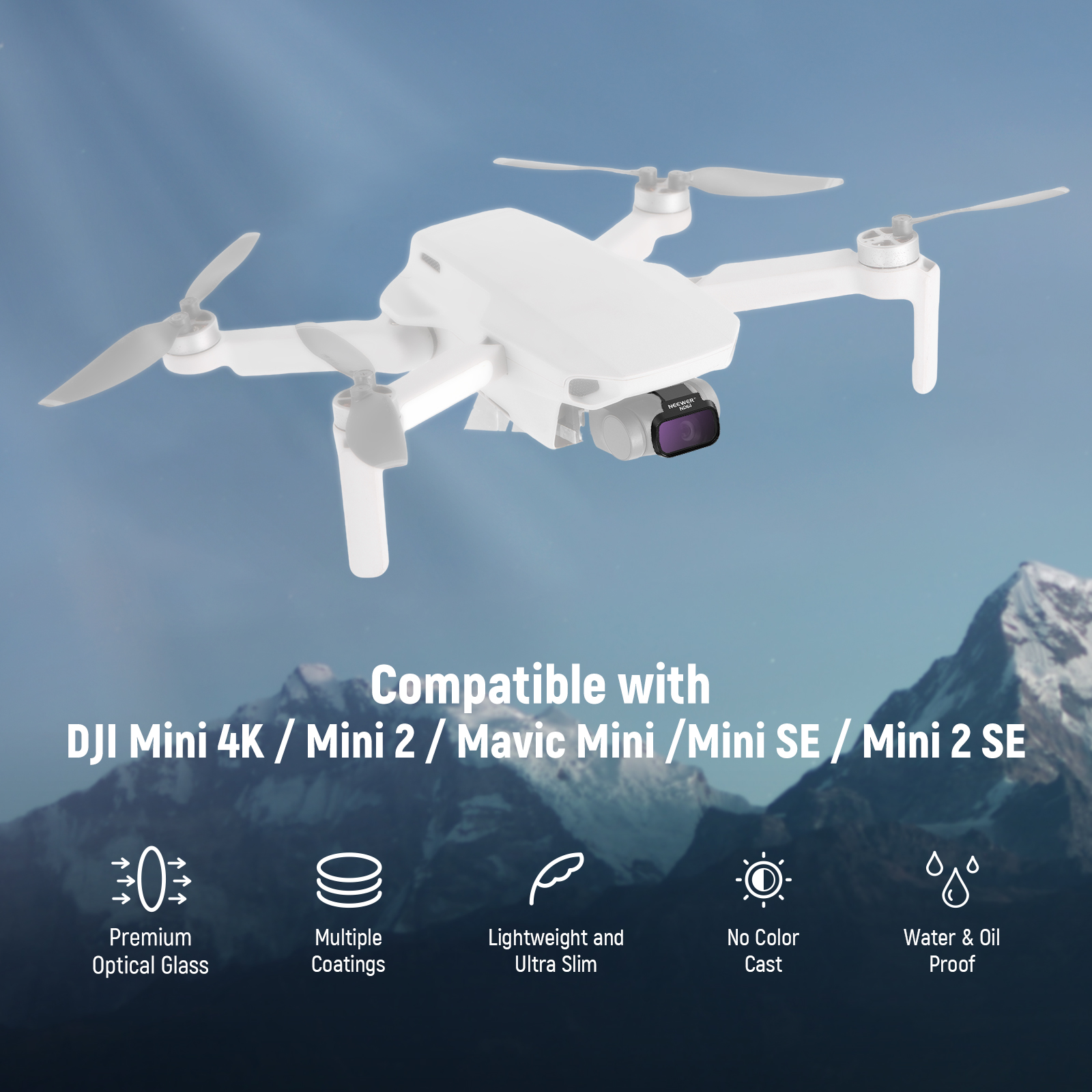 NEEWER 6 Pack ND CPL Filters F - Drone Ndvi บทวิจารณ์และราคา