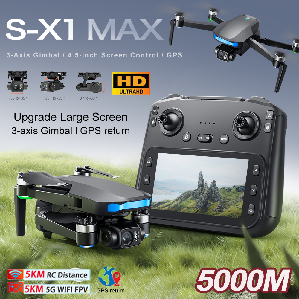 New S-X1 MAX Drone GPS 8K Prof - Drone Multispectral บทวิจารณ์และราคา