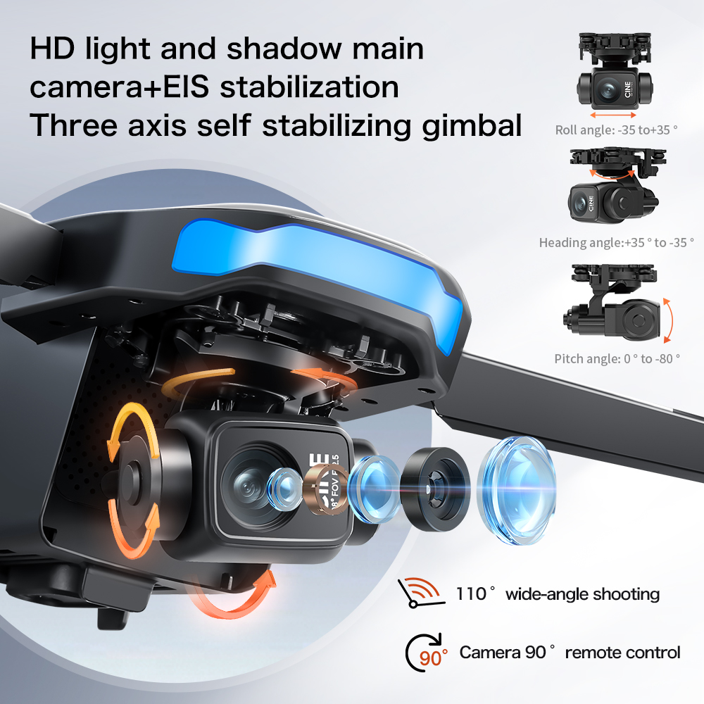 New S-X1 MAX Drone GPS 8K Prof - Drone Multispectral บทวิจารณ์และราคา