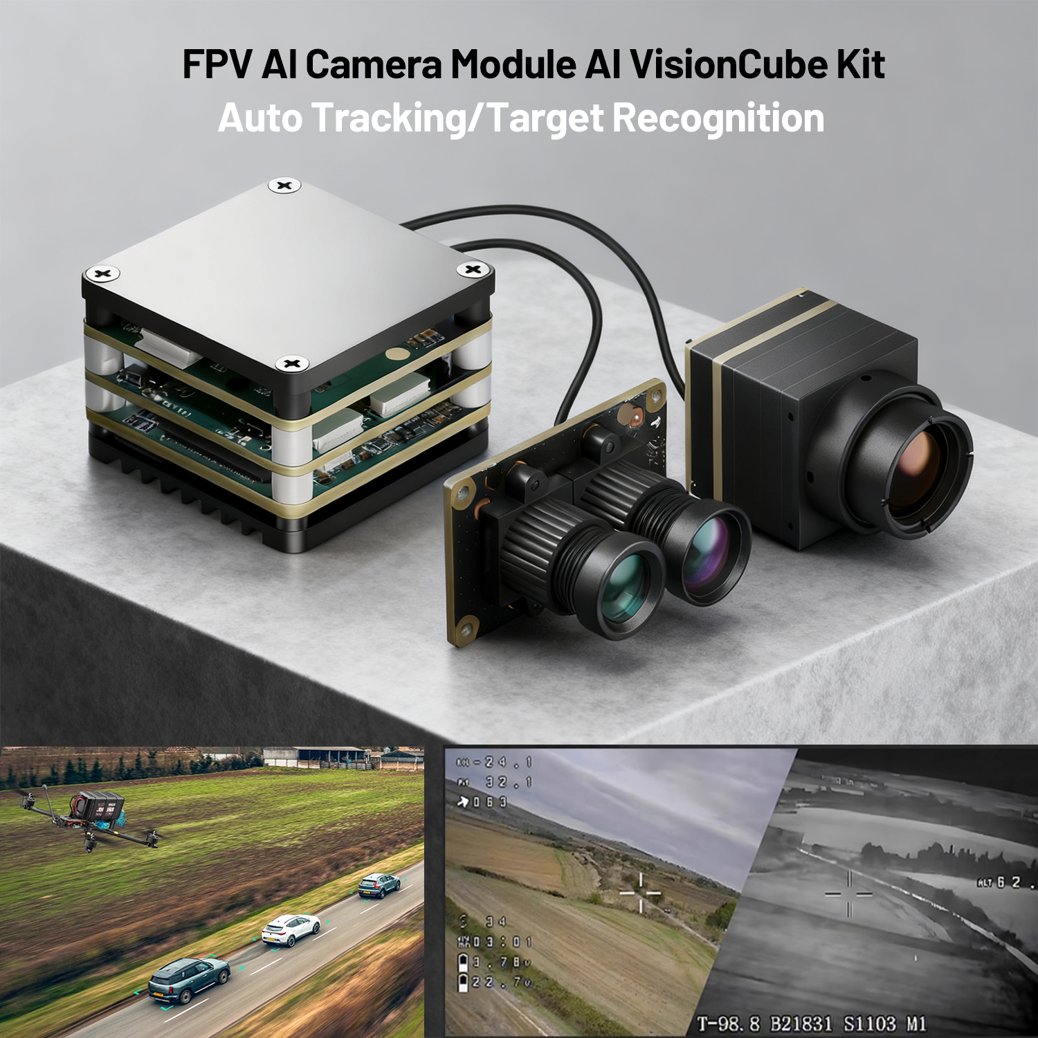 FPV AI Camera Module AI Vision - Drone Thermal Imaging บทวิจารณ์และราคา