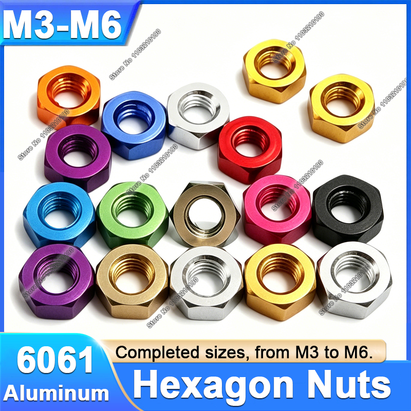 5pcs M3 M4 M5 M6 Anodized Colo - Drone 3D Modeling บทวิจารณ์และราคา