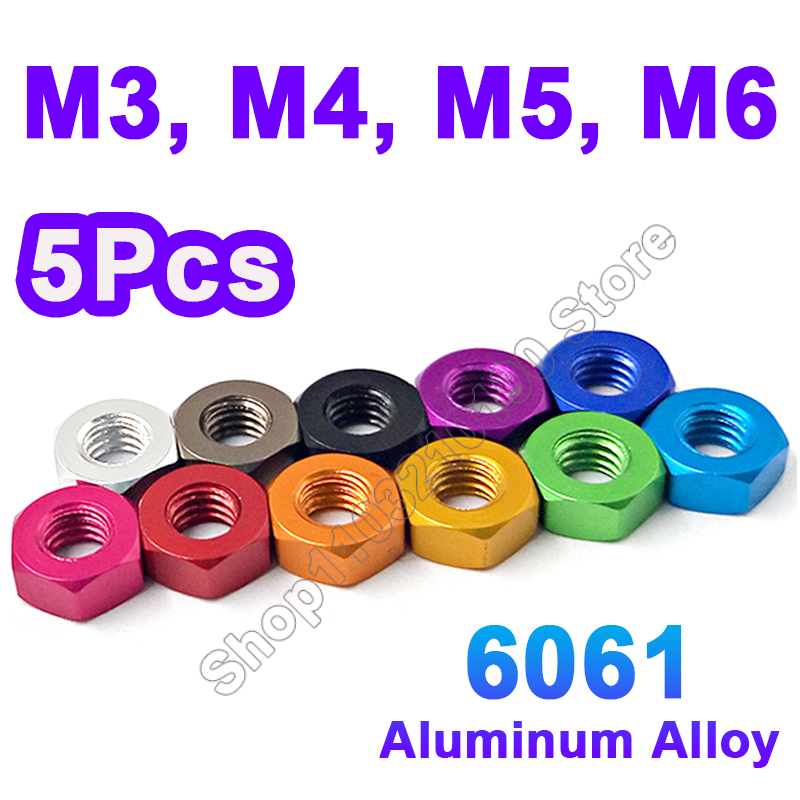 5pcs M3 M4 M5 M6 Anodized Colo - Drone 3D Modeling บทวิจารณ์และราคา