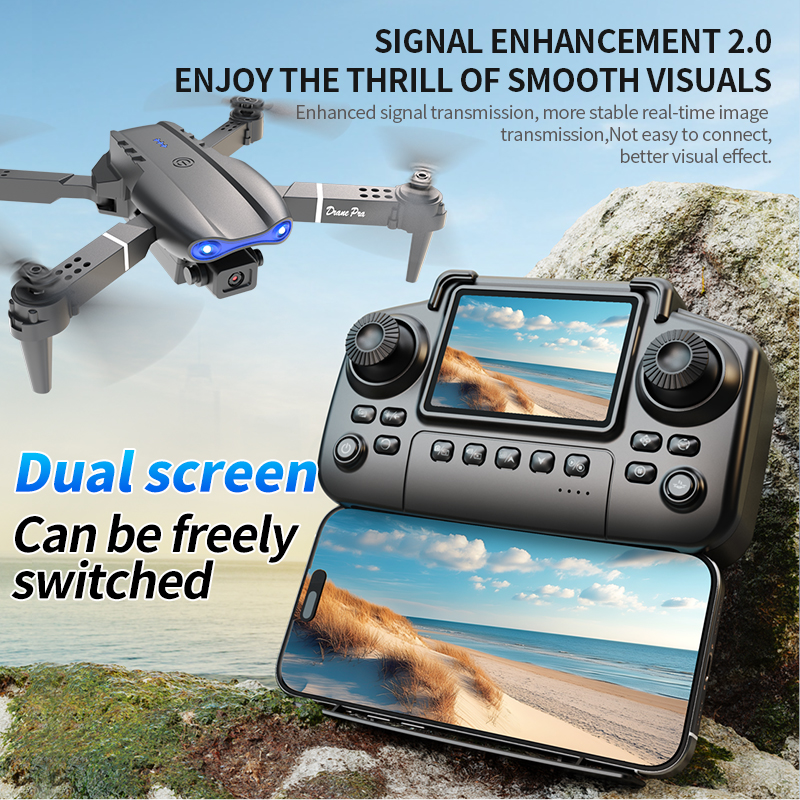 E99 PRO Drone Screen Control A - Drone Aerial Photography บทวิจารณ์และราคา