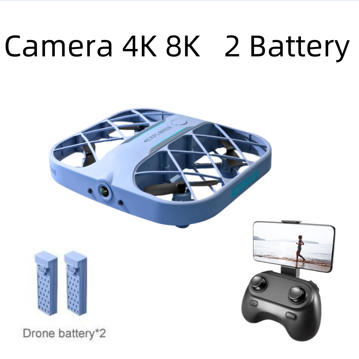 JJRC H107 FPV RC Drone with 2  - Drone Aerial Photography บทวิจารณ์และราคา