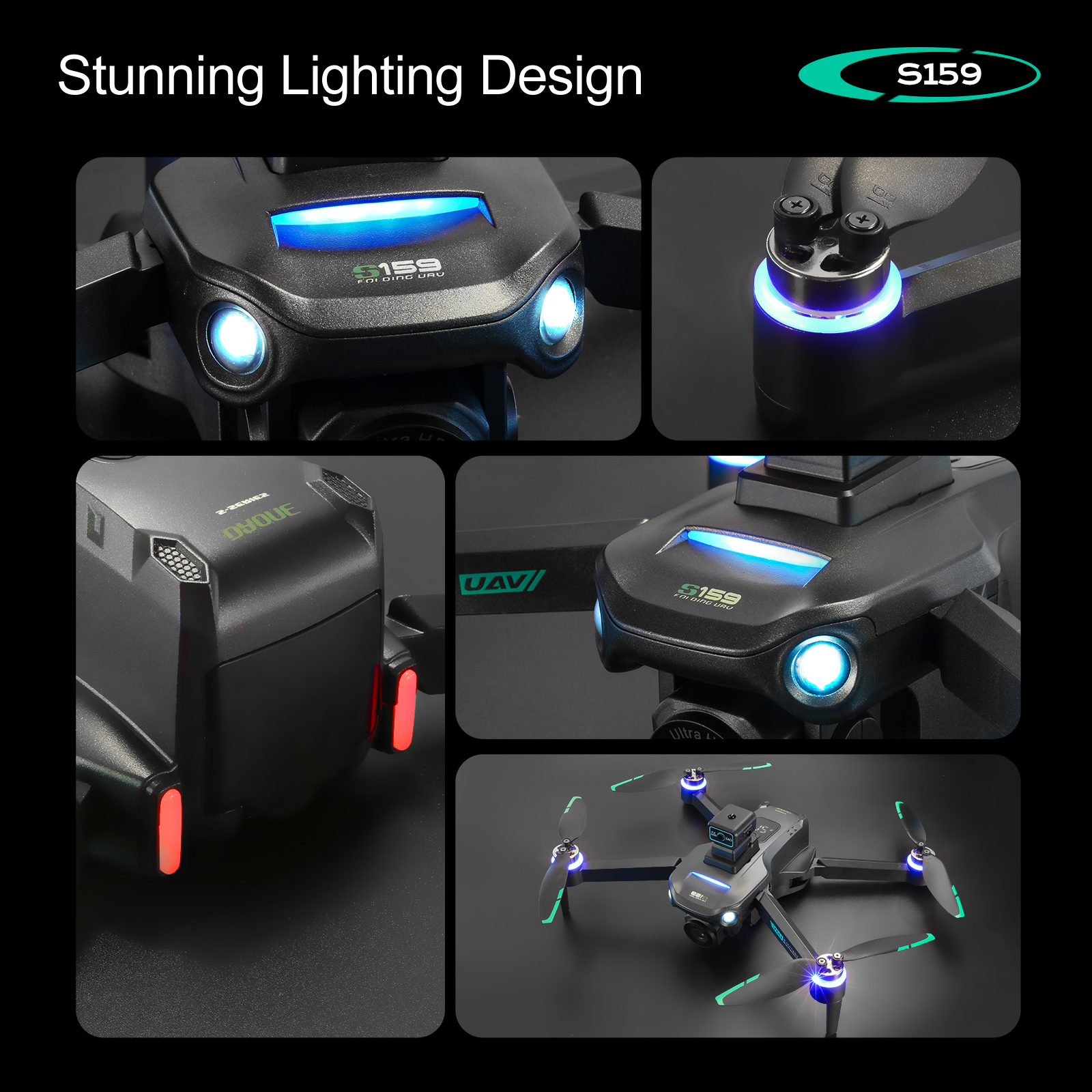 S159 GPS Drone 4K Profesional  - Drone Mapping บทวิจารณ์และราคา