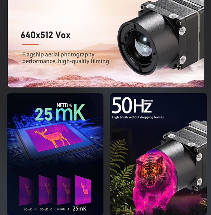 New Arrival 640x512 FPV Drone  - Drone Thermal Imaging บทวิจารณ์และราคา