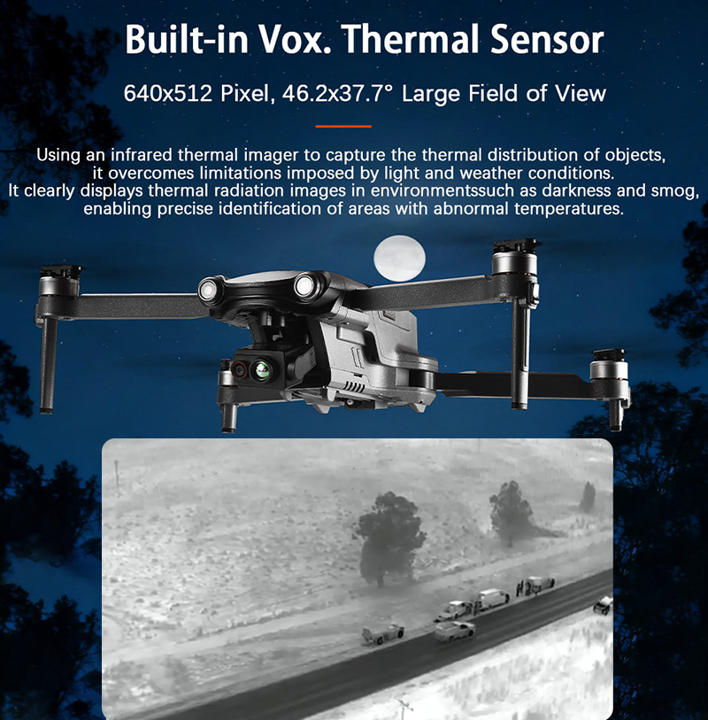 New Arrival 640x512 FPV Drone  - Drone Thermal Imaging บทวิจารณ์และราคา