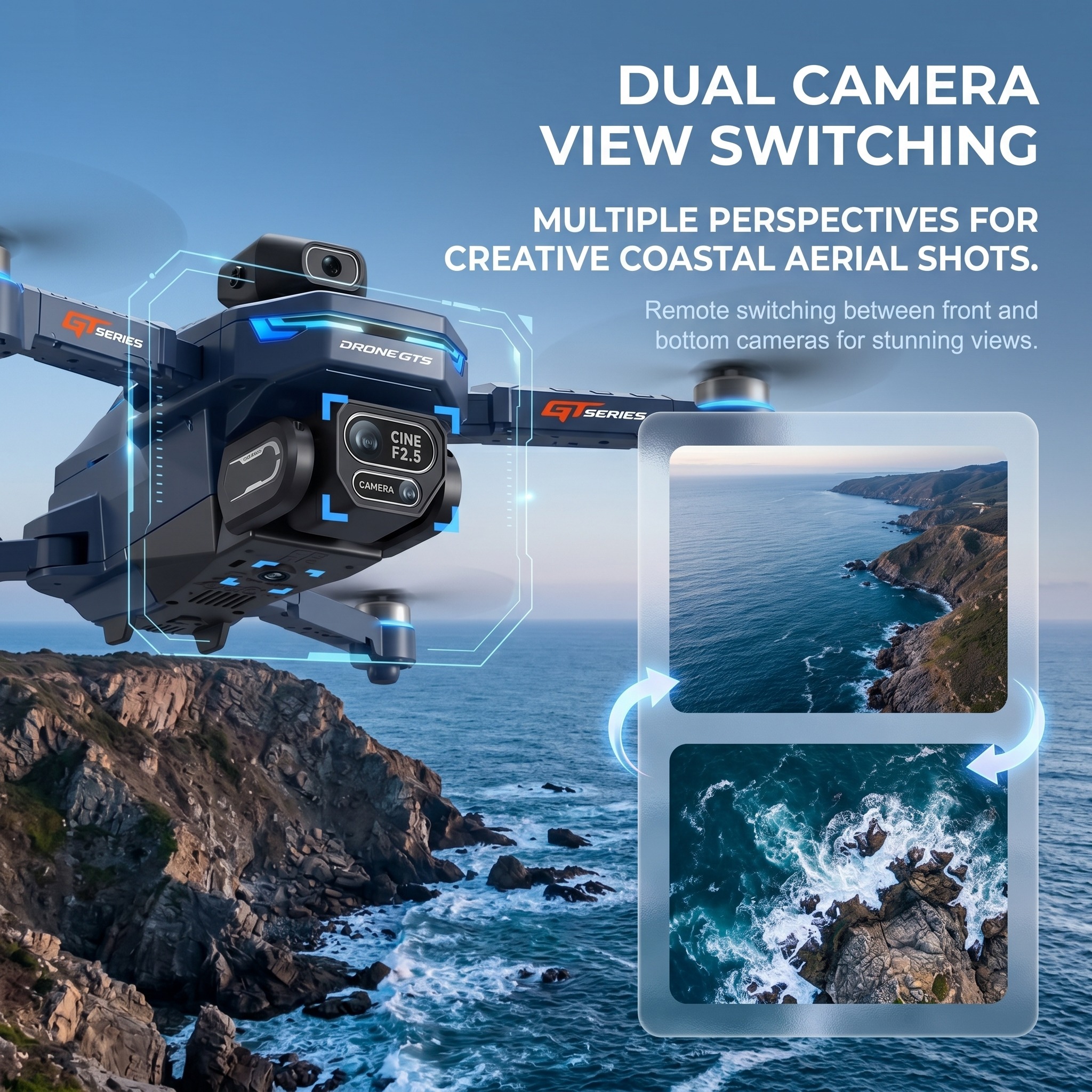 New Drone GT8 8K Professional  - Drone Multispectral บทวิจารณ์และราคา